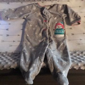 Newborn onesie (fleece)